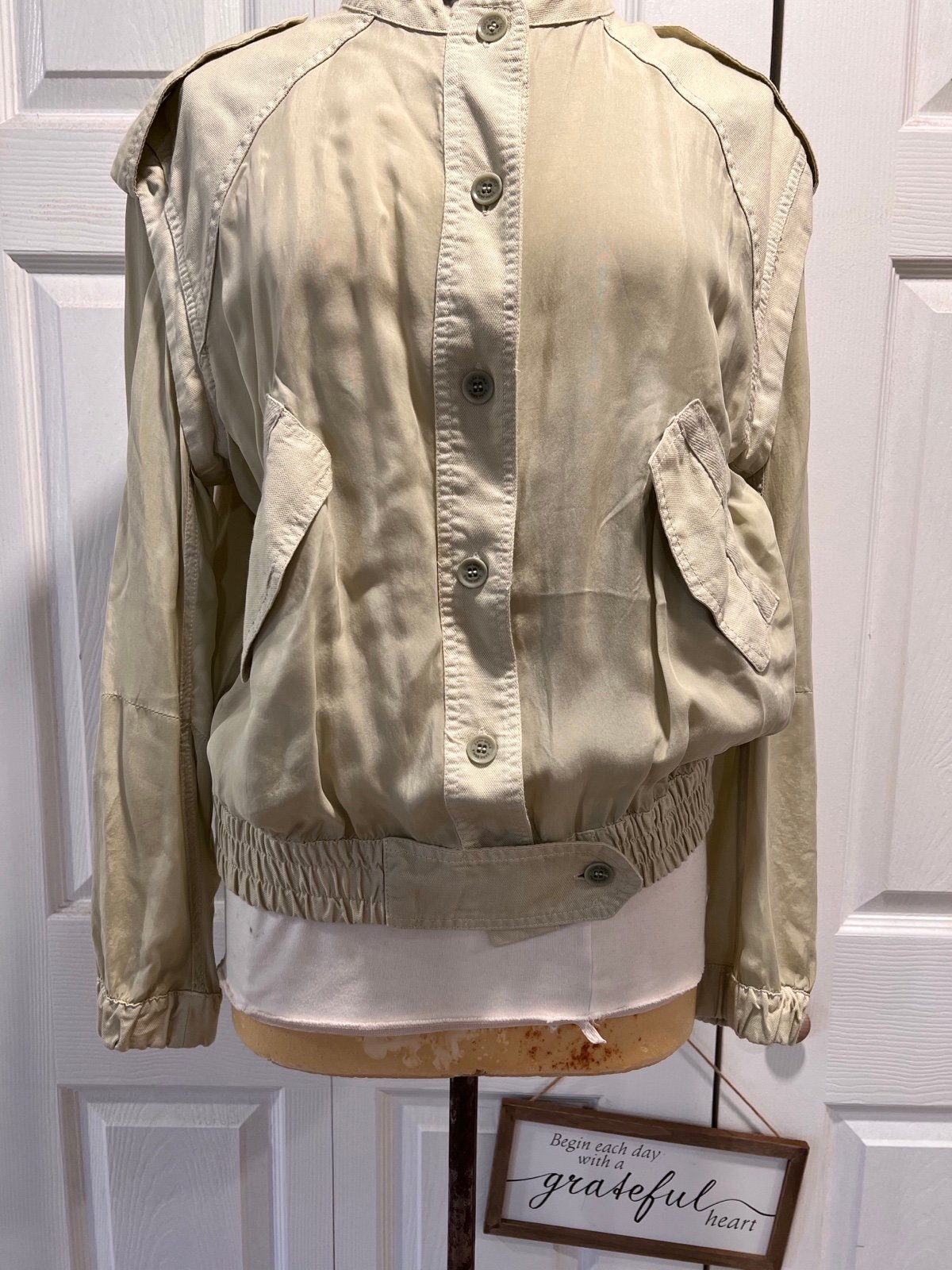 Jacket and pants set by ZARA