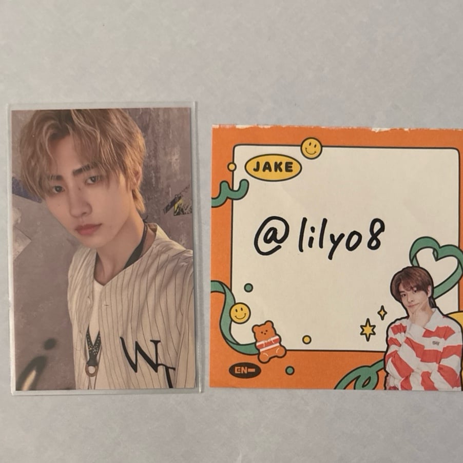 enhypen sunghoon photocard