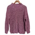 Cupcakes and Cashmere Women's NWT Pink Chunky Knit Balloon Mock Sweater Medium