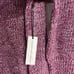 Cupcakes and Cashmere Women's NWT Pink Chunky Knit Balloon Mock Sweater Medium