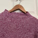Cupcakes and Cashmere Women's NWT Pink Chunky Knit Balloon Mock Sweater Medium