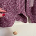 Cupcakes and Cashmere Women's NWT Pink Chunky Knit Balloon Mock Sweater Medium