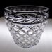 Waterford Crystal 'Glandore' Design Ice Bucket Bowl Diamond Cut Vintage