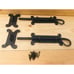 2 LARGE SLIDING Locks And Latches For Doors Cabinets Drawers Lock Sliding