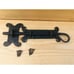 2 LARGE SLIDING Locks And Latches For Doors Cabinets Drawers Lock Sliding