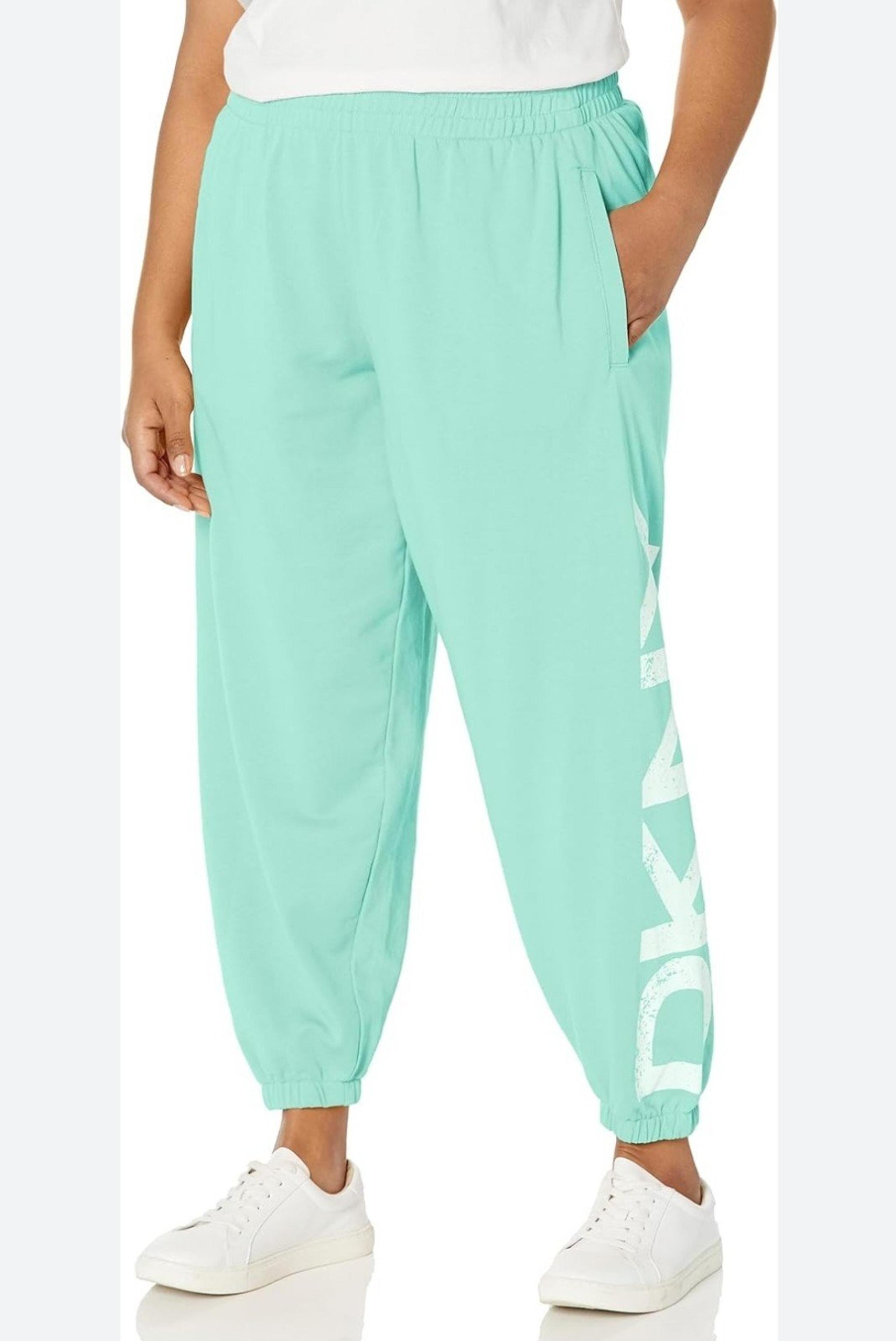 $70 DKNY Women's Sport Crackle Logo Jogger Sweatpants