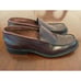 Prada Brown Leather Slip On Penny Loafers Men's 8.5