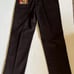 NWT Vintage Dickies 34x32 Men's Corduroy Pants Dark Brown Work N.O.S. New NOS