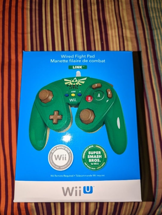 HORI Battle Pad for Wii U (Link Version) with Turbo - Nintendo Wii U