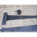 2 PRIMITIVE HAND FORGED Door Hinge Hinges Cabinet Iron 12 Doors Decorative