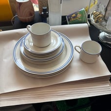 Home beautiful stoneware Chesapeake dish set