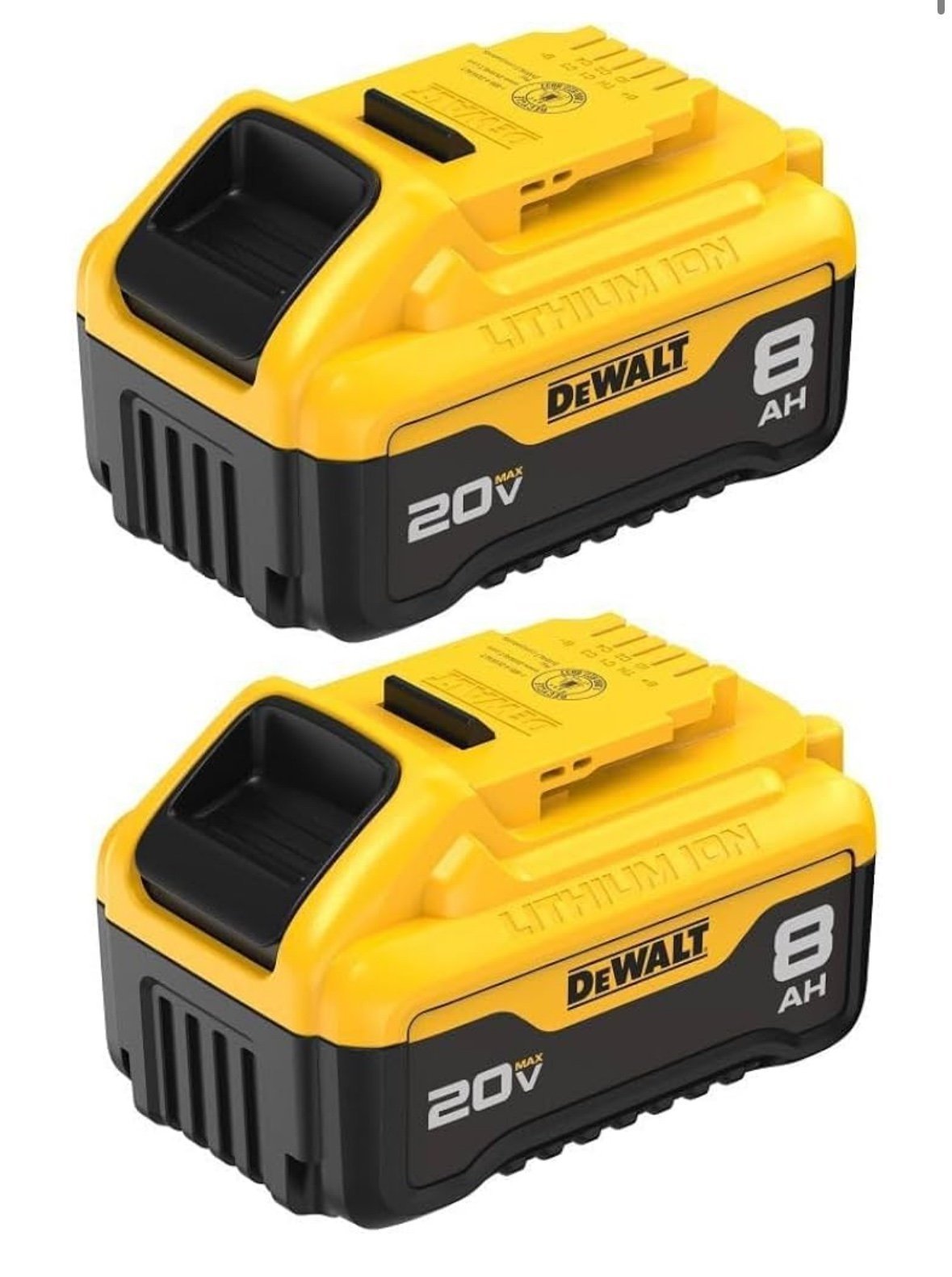 DEWALT 20V MAX* XR Batteries, 8.0-Ah, 2-Pack