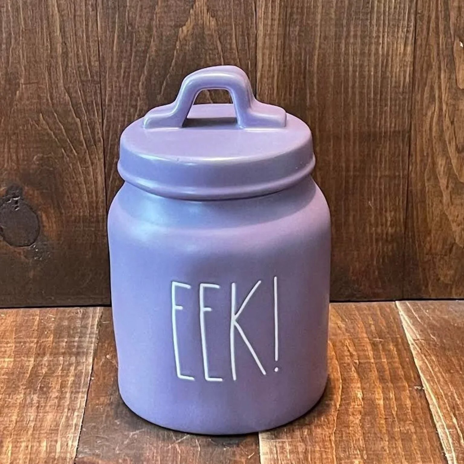 Rae Dunn EEK Canister