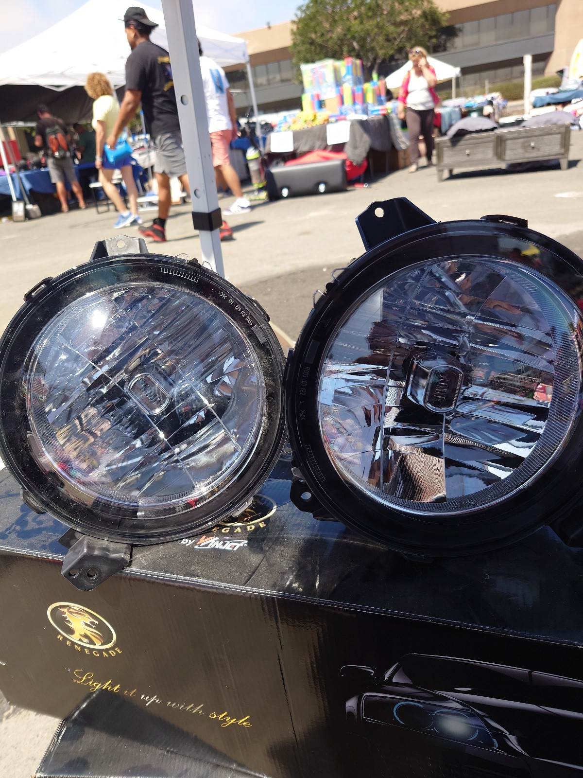 Jeep Wrangler gladiator headlights