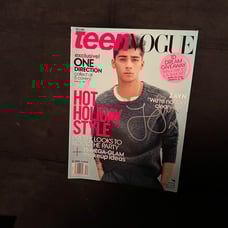 Zayn Malik teen vogue magazine