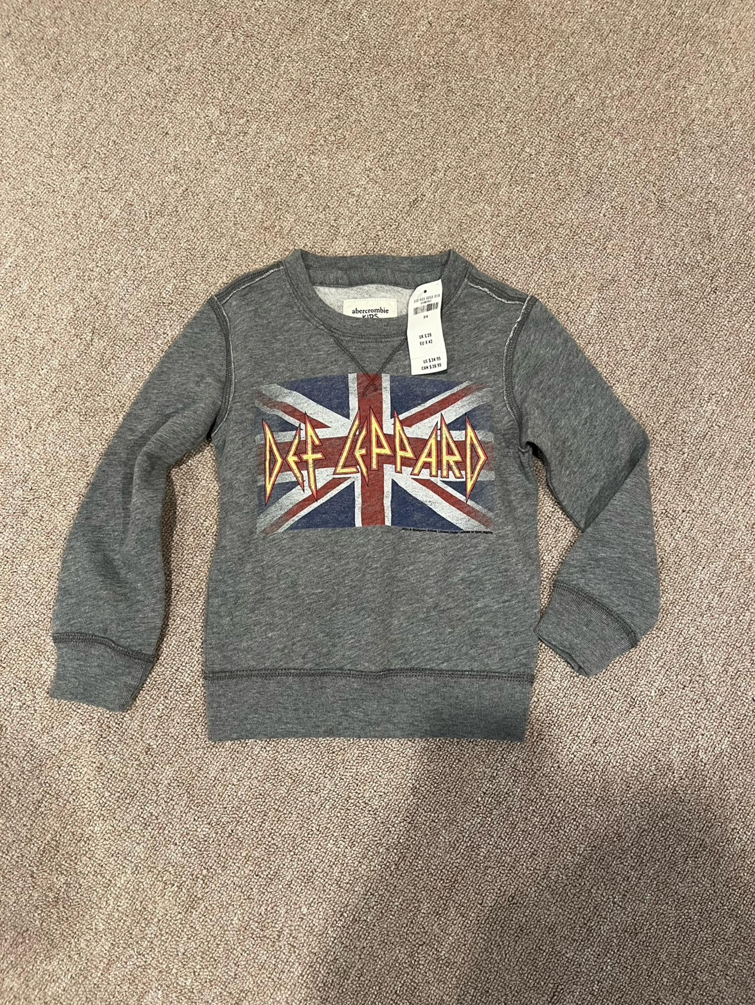 Abercrombie Kids Sweatshirt, Size 3/4