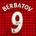 Dimitar Berbatov Signed Manchester United Jersey Beckett Authenticated