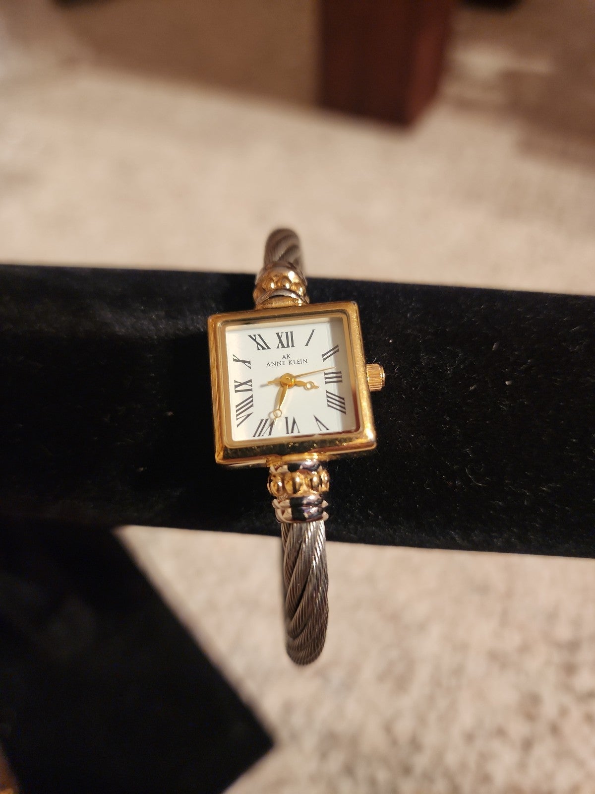 Anne Klein Analog Wristwatch with Quartz Movement and a Cuff Band