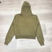 Buck Mason Interloop Boxy Relaxed Cropped Hoodie Women's XS Americana Loungewear