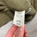 Buck Mason Interloop Boxy Relaxed Cropped Hoodie Women's XS Americana Loungewear