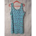 Lulu-B Women's Light Blue Geometric Print Tank Layered Dress Cooling Material Si