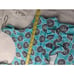 Lulu-B Women's Light Blue Geometric Print Tank Layered Dress Cooling Material Si