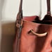 Vintage Etienne Aigner Brown shoulder strap handbag genuine leather