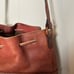Vintage Etienne Aigner Brown shoulder strap handbag genuine leather