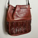 Vintage Etienne Aigner Brown shoulder strap handbag genuine leather