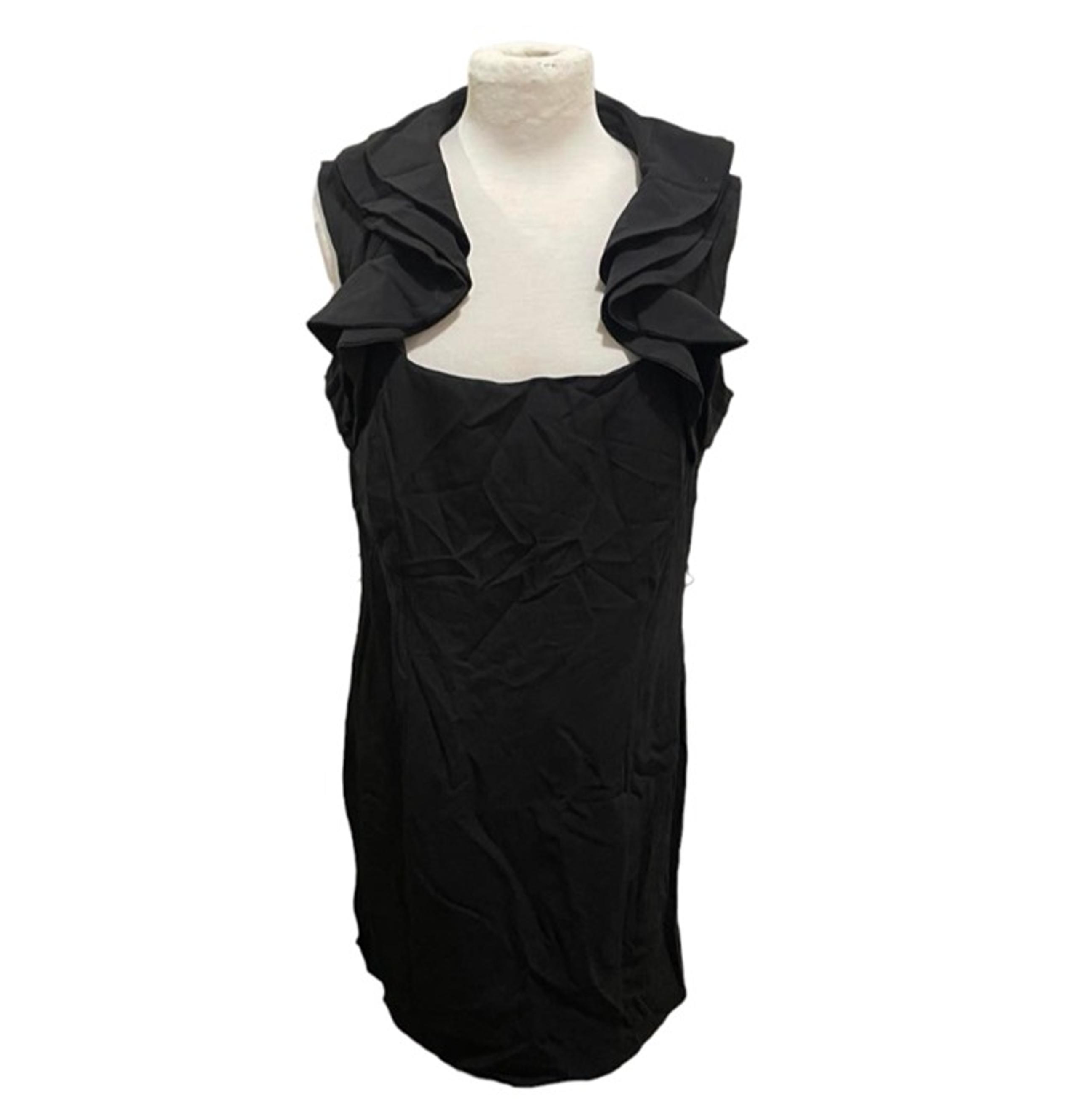 Emma & Michele Black Elegant Sleeveless Knee-Length Dress For Women Size 12