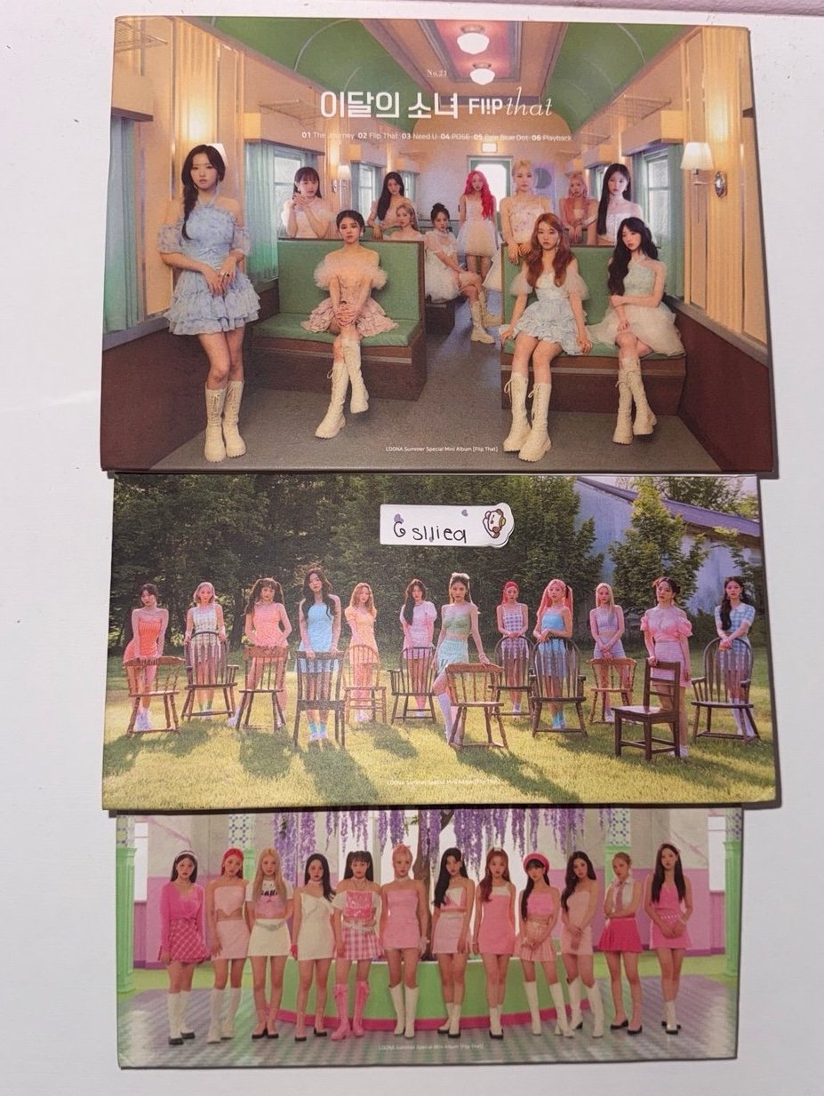 LOONA FLIP THAT PHOTOBOOK SET