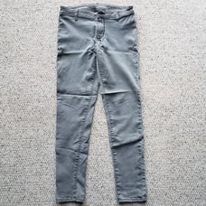 Grey Unisex Stretch Jeans - Size Small
