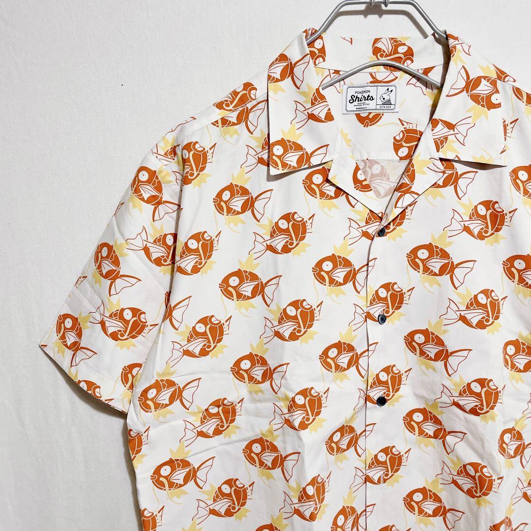 Pokémon Shirt Original Stitch Magikarp Short-Sleeved Shirt
