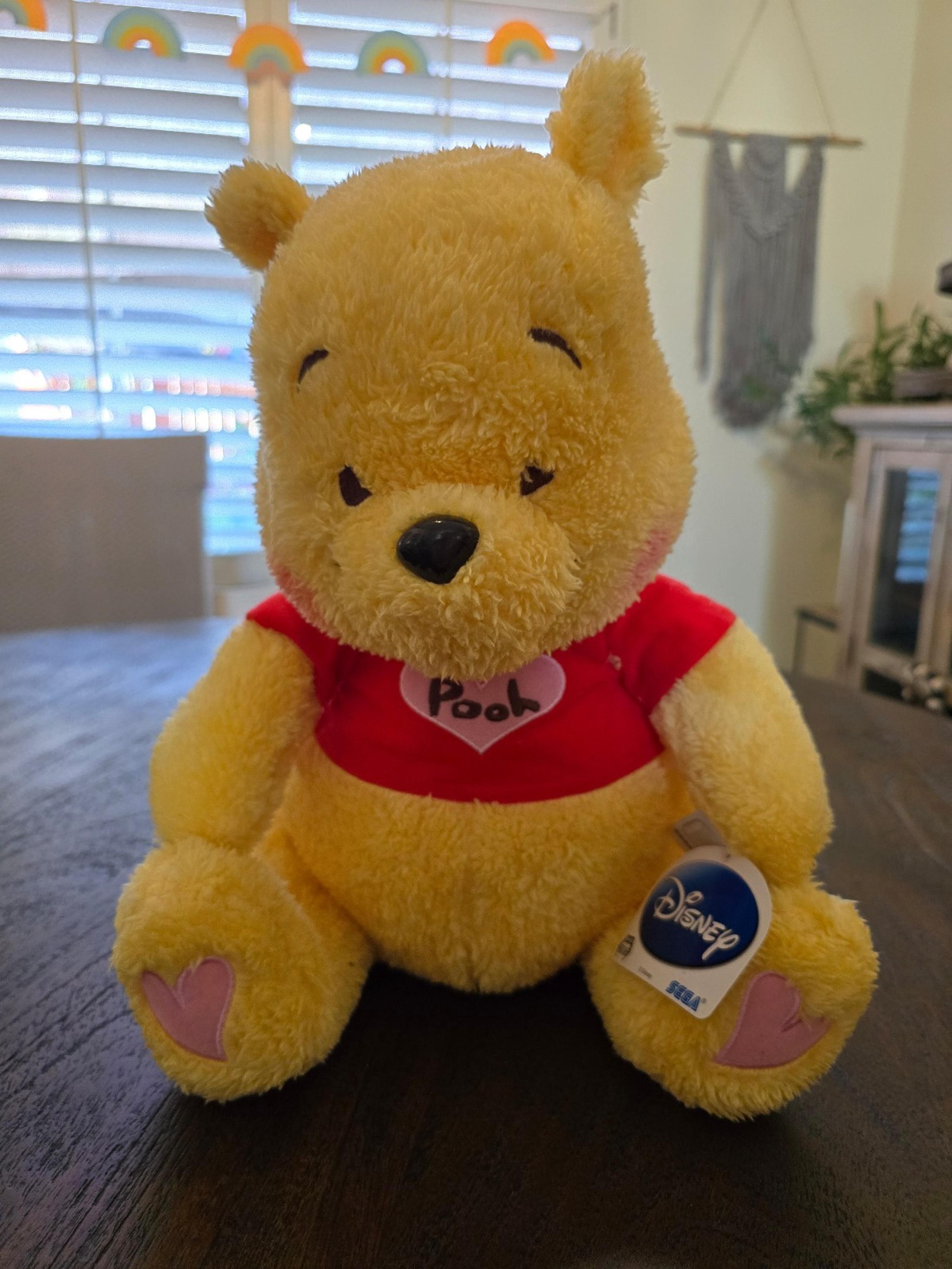 NWT Winnie the Pooh Sega/Disney Stuffed/Plush Animal item#7