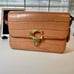 COACH Studio Shoulder Bag Croc Embossed Light Coral