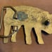 1978 Baron brass belt buckle