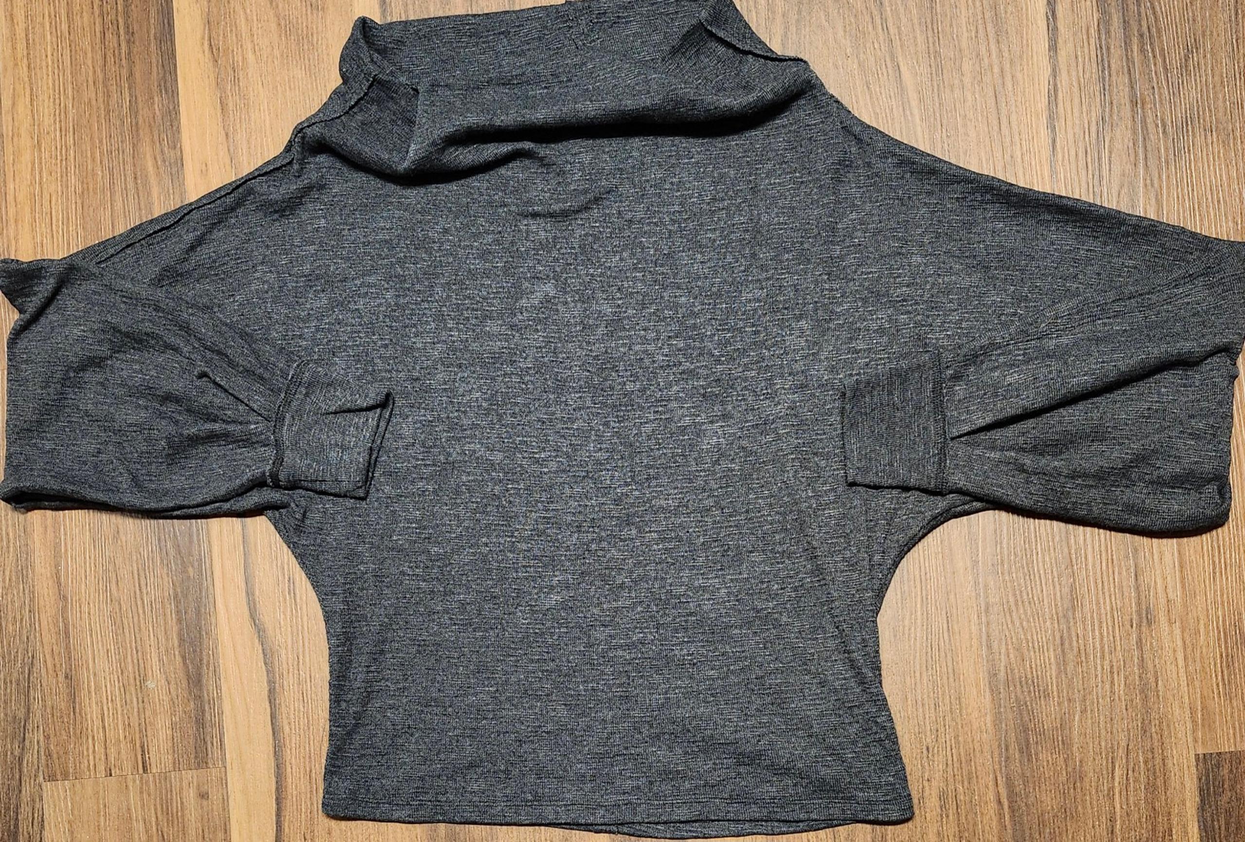 NWOT Womens Sz Med We The Free Loose Fitting Gray Sweater Relaxed Boho Pullover