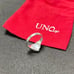 Uno de 50 HEART Chunky ring, Silver Boho Ring, Engraved Boho Gold Ring, Heart
