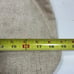 ENVY Yellow Stitch ‘Play’ BEACH BAG TOTE CARRY BURLAP SNAP 19 X 16 Handcraft New