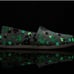 RARE *NWT* Toms Grey Glow In The Dark Witches And Cat Print Alpargata Shoes- 7.5