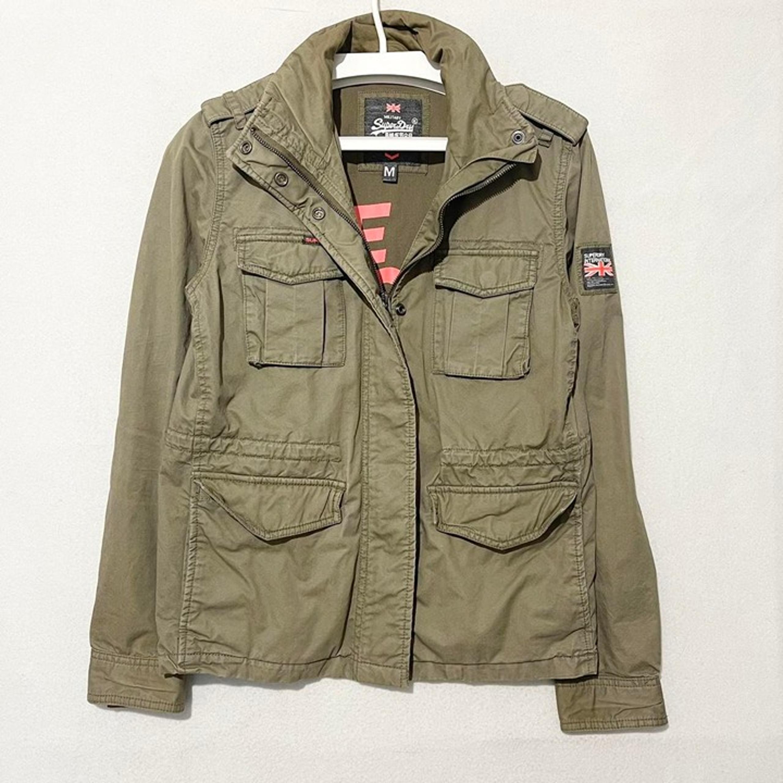 Superdry military style jacket size M