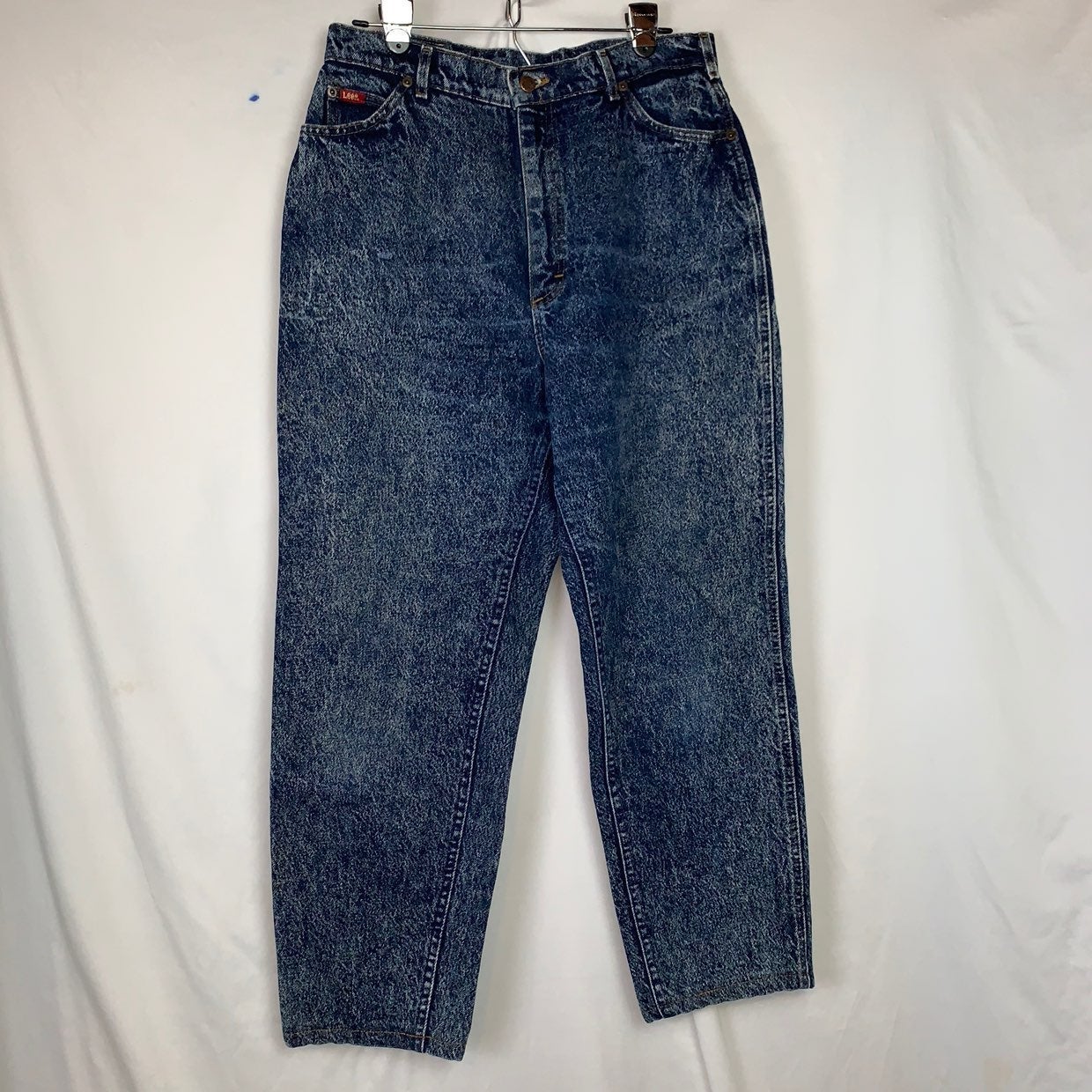 Vintage LEE Jeans dark blue acid wash Jeans Womens 16
