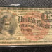 1869 15 Cents Fractional Note
