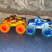 Monster Jam Fire Zombie & Ice El Toro Loco Spin Master Pack