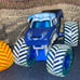 Monster Jam Fire Zombie & Ice El Toro Loco Spin Master Pack
