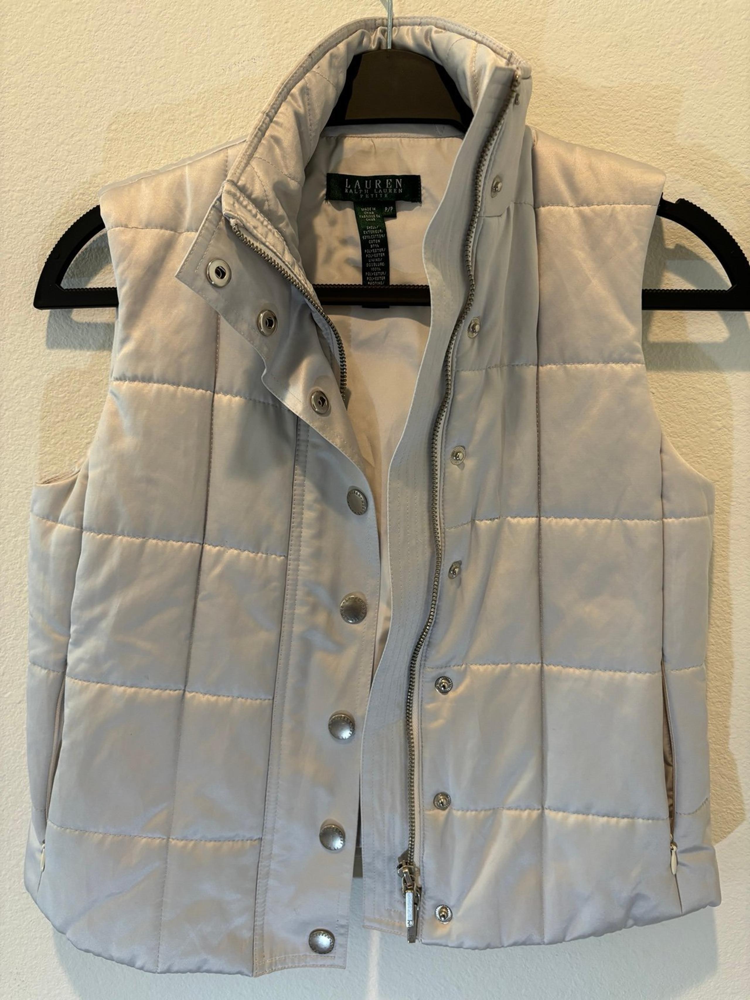 Polo Ralph Lauren zipper vests