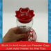 PENNINGTON 16 OZ. GLASS HUMMINGBIRD FEEDER - TOP RATED BEST SELLER☆ BNWT