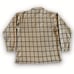 Vintage Brown Plaid Collared Sweater