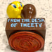 Tweety Sylvester looney tunes WB Disney office desk set (7) piece complete CUTE!
