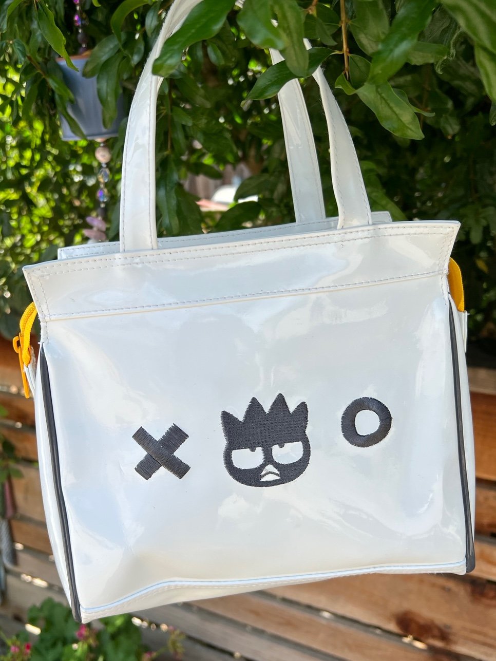 1997 SANRIO Bad Badtz-Maru XO Handled Purse